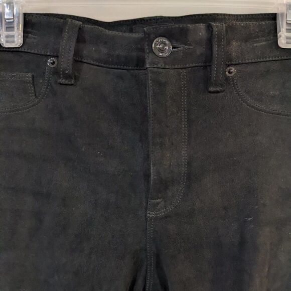 HUDSON | Nico Mid-rise Suede Super Skinny Pants - Picture 5 of 10